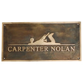Brass Plaques: Custom Engraving with Antique & Brass Finish